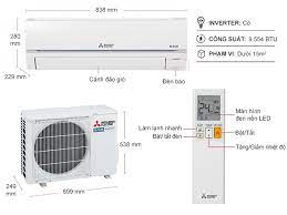 Máy lạnh treo tường Mitsubishi Electric Inverter 2.0 HP MSY-GR50VF