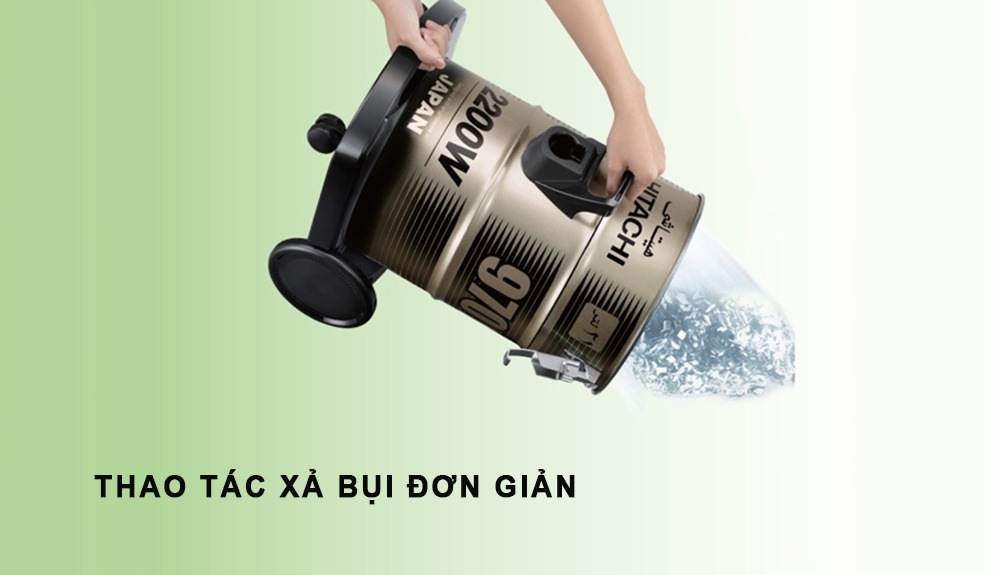 Máy hút bụi công nghiệp Hitachi CV-950F 24CV BK