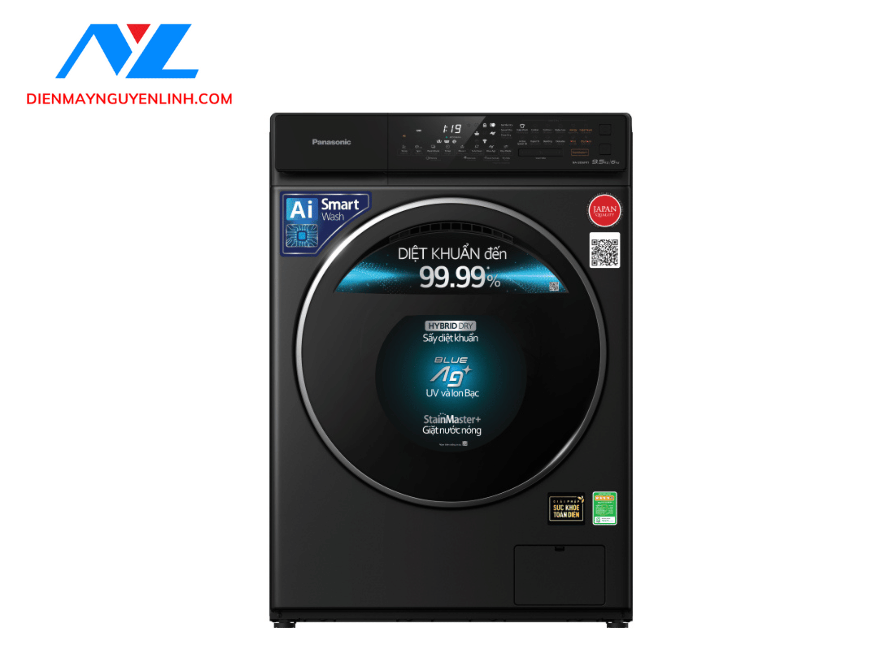 NA-S956FR1BV - Máy giặt sấy Panasonic Inverter 9.5kg