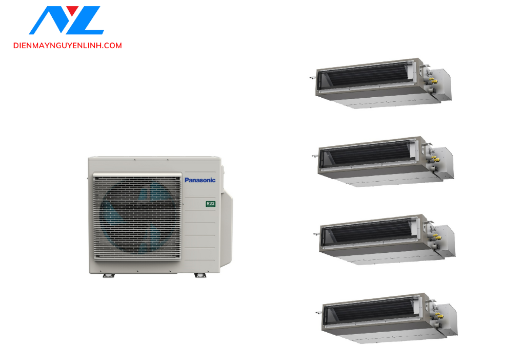 Combo Multi giấu trần nối ống gió Multi Inverter Panasonic R32 - 4.0HP