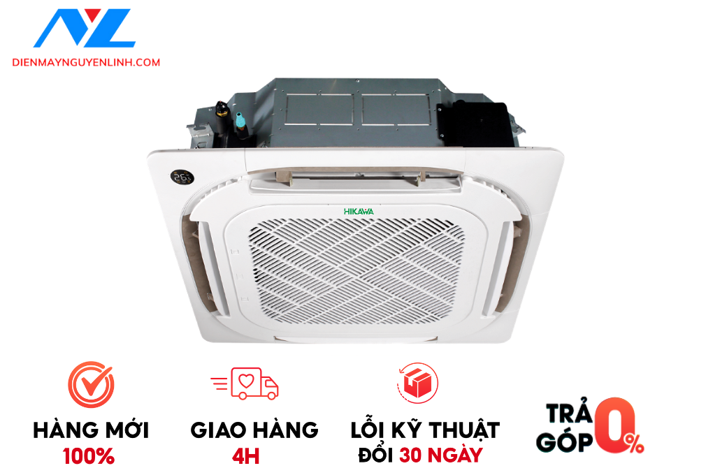 Điều hòa âm trần HIKAWA Inverter 1 chiều 24000BTU HI-CC25MV/HO- CC25MV