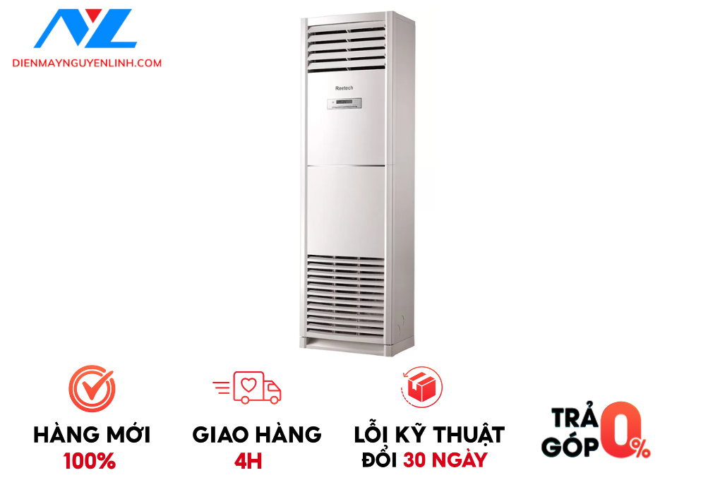 Điều hòa tủ đứng Reetech RF48/RC48 5.0 HP (5 Ngựa) - 3 Pha