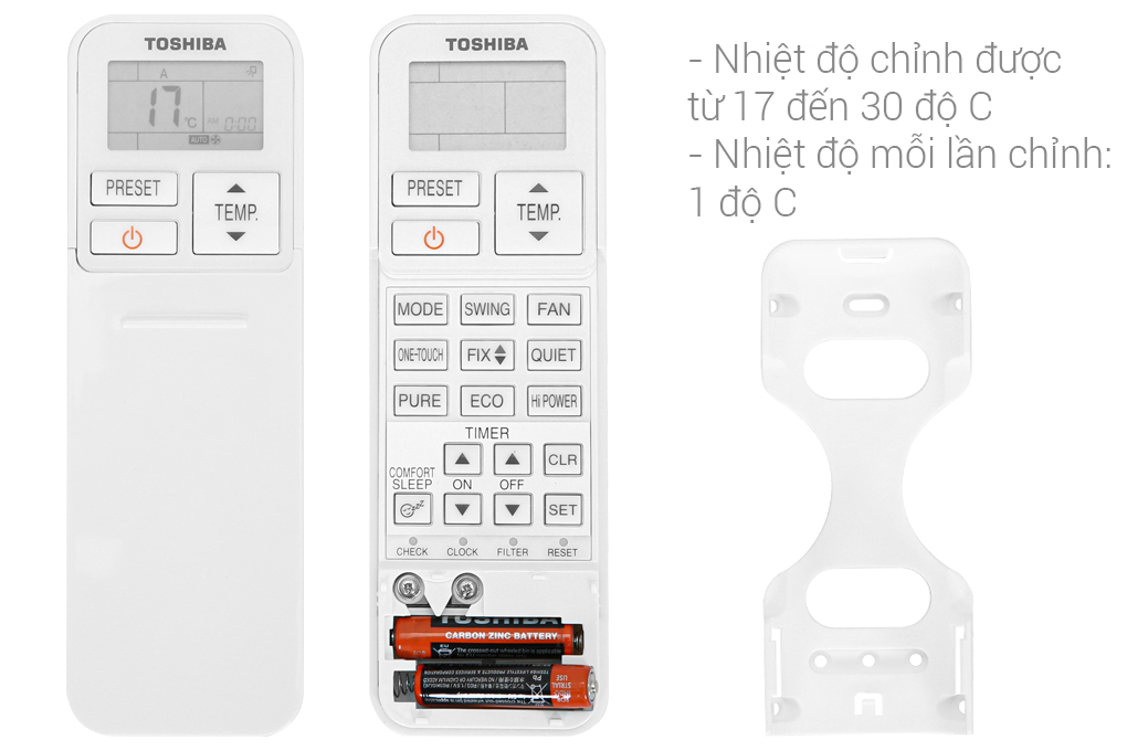 Máy lạnh treo tường Toshiba Inverter 2.5 HP RAS-H24E2KCVG-V