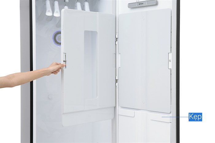 Tủ chăm sóc quần áo thông minh LG Inverter 5 móc S5GOC