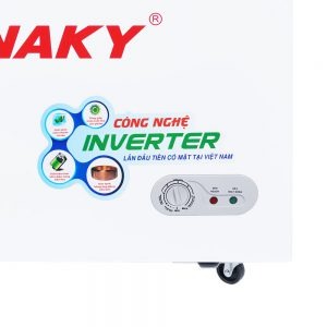 Tủ đông Sanaky Inverter VH-4099W4K cánh kính cường lực màu xám