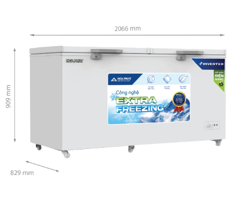 Tủ đông Hòa Phát Inverter HPF-AD8783 (783 lít)
