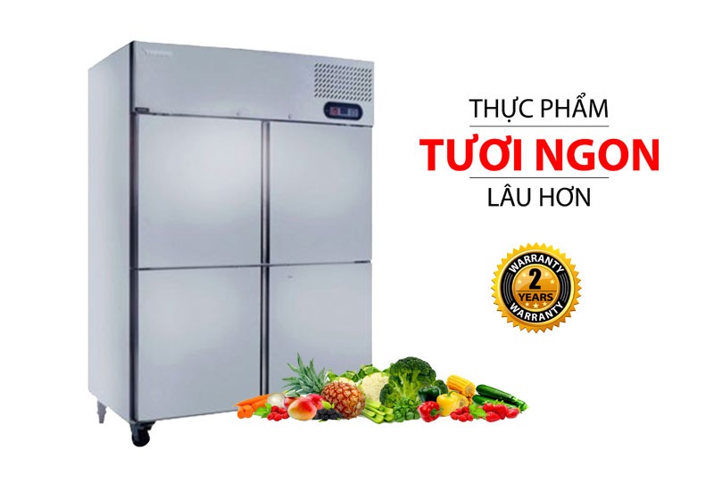 Tủ đông inox Sanaky VH-1299HP