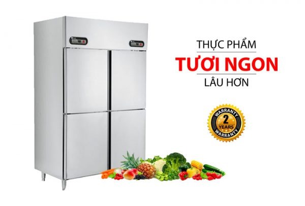 Tủ đông mát inox Sanaky VH-1099W