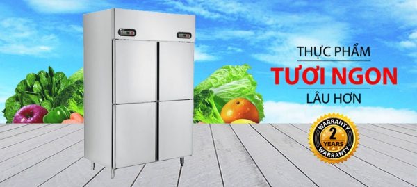 Tủ đông mát inox Sanaky VH-1099W