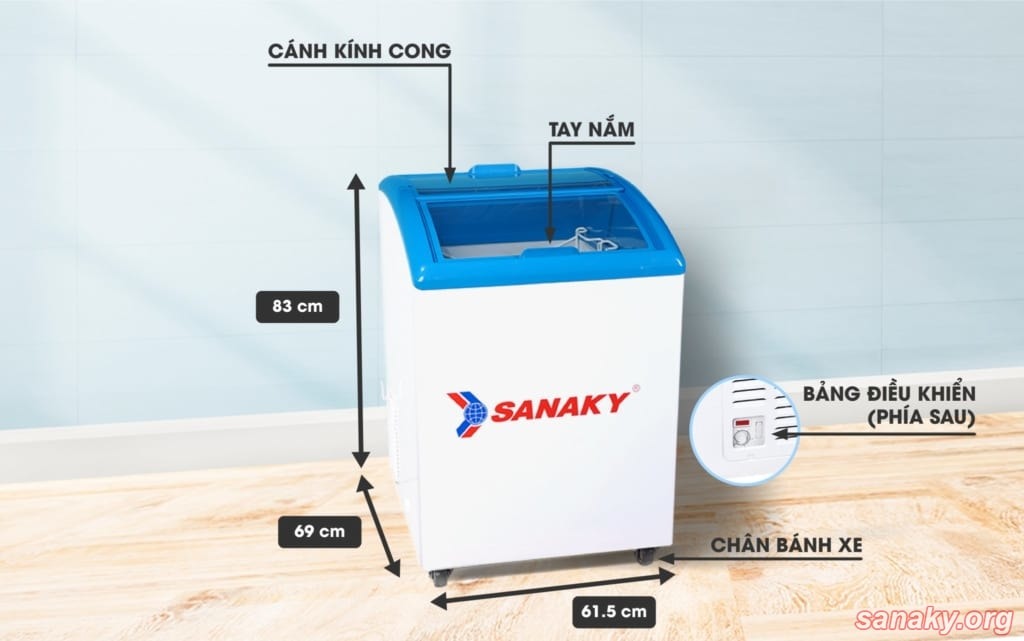 Tủ Đông Sanaky VH-182K