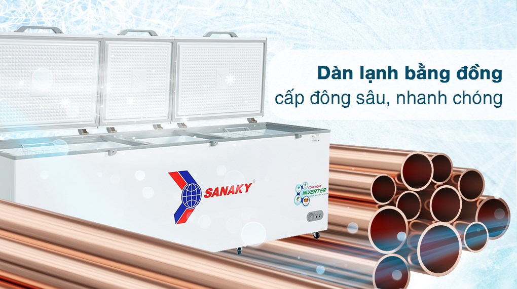Tủ đông Sanaky Inverter VH-1199HY3