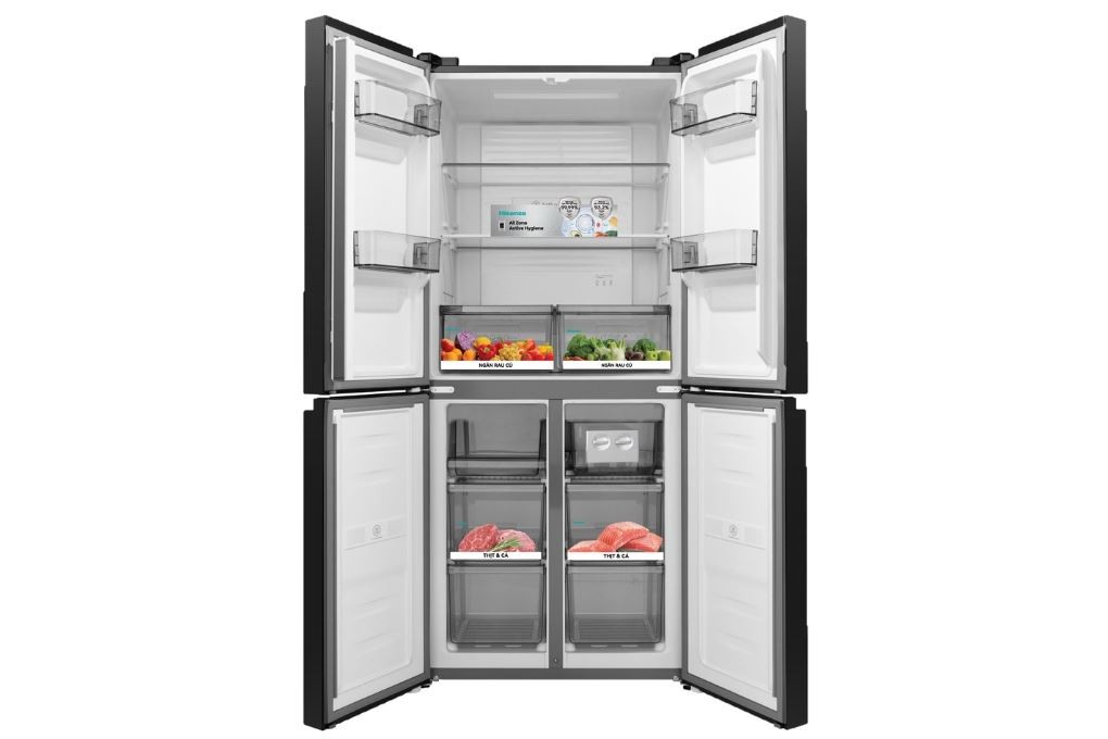 Tủ lạnh Hisense Inverter 427 lít Multi Door RQ559N4EBU