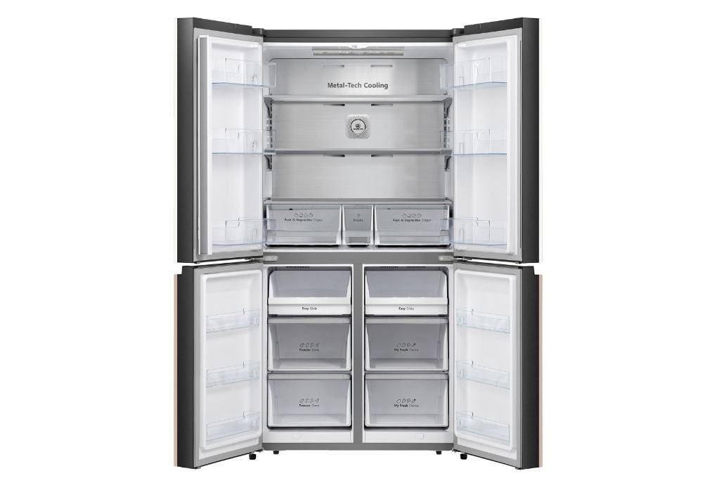 Tủ lạnh Hisense Inverter 609 lít Multi Door RQ768N4EW-KU