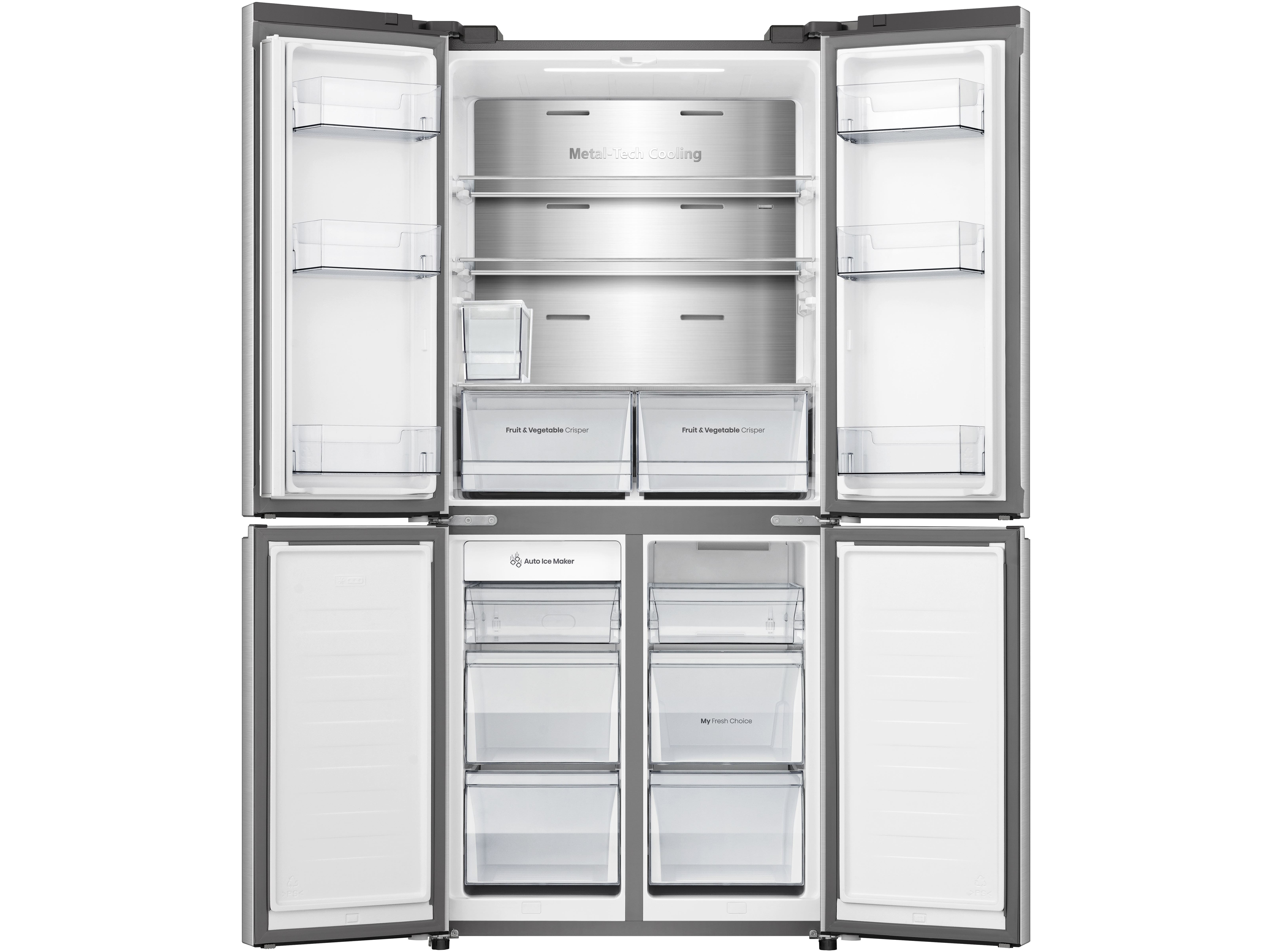 Tủ lạnh Hisense Inverter 488 lít Multi Door RQ470P5GW