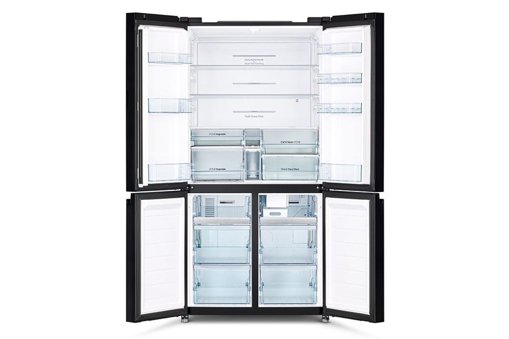 Tủ lạnh Hitachi Inverter 645 lít Multi Door R-WB700PGV4(GBK)
