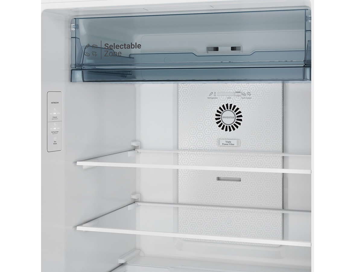 Tủ lạnh Hitachi Inverter 374 lít HRTN6408SGBKVN