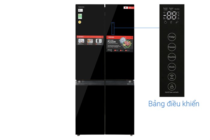 Tủ lạnh Toshiba Inverter 515 lít Multi Door GR-RF677WI-PGV(22)-XK