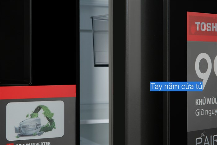 Tủ lạnh Toshiba Inverter 568 lít SBS GR-RS755WIA-PGV(22)-XK