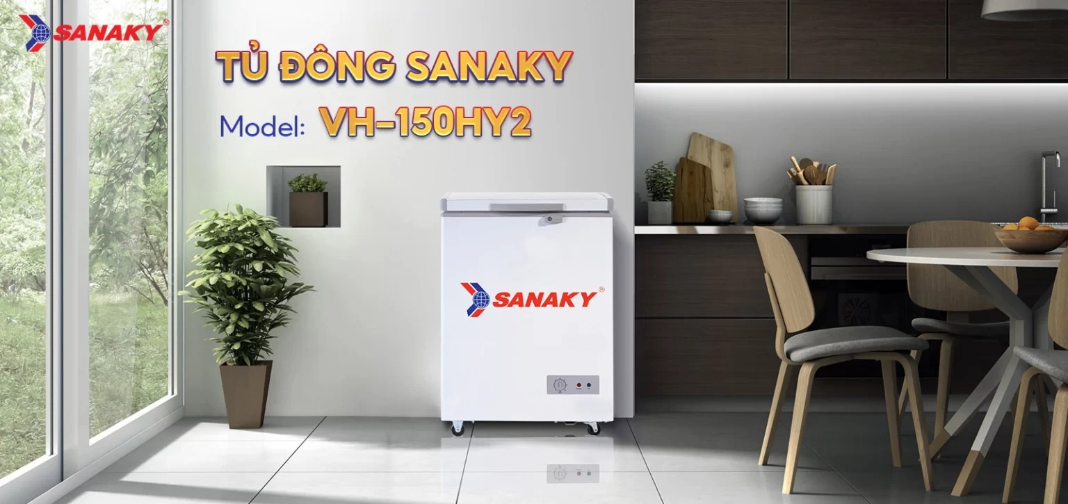 Tủ cấp đông mini Sanaky VH-150HY2