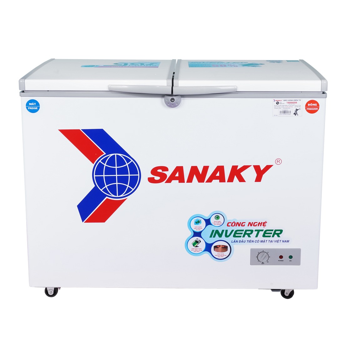 Tủ đông Sanaky Inverter VH-2599W3