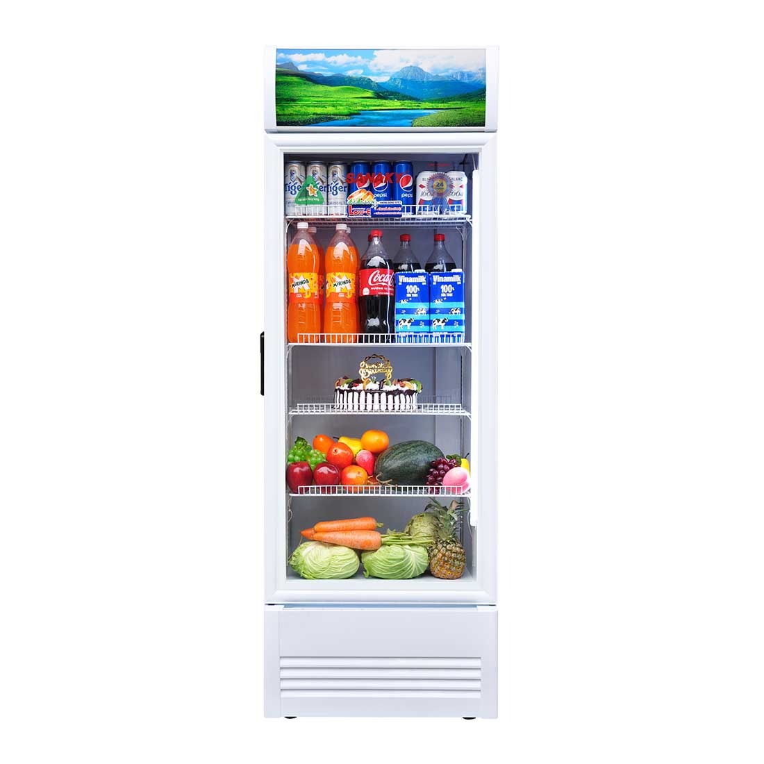 Tủ đông inox cánh kính Sanaky VH-5099K