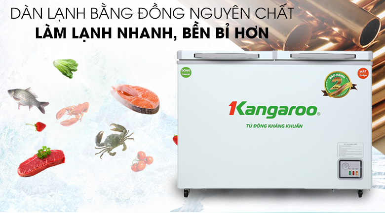 Tủ đông Kangaroo 212lít KG 328NC2