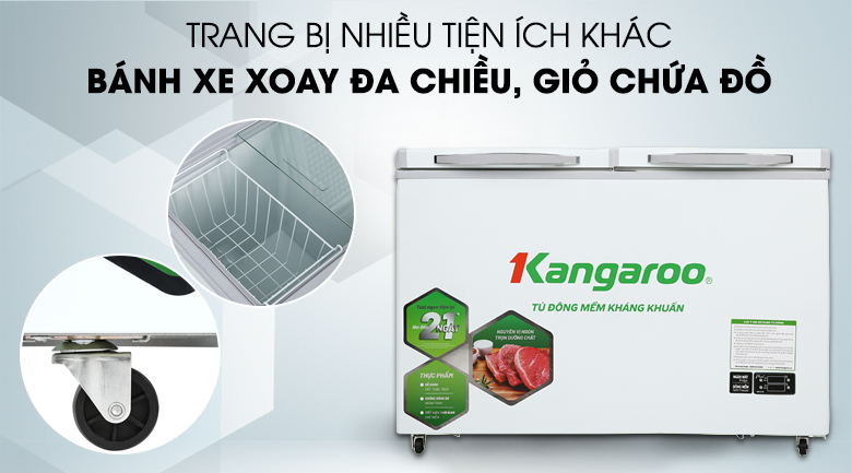 Tủ đông mềm Kangaroo 212lít KG 328DM2