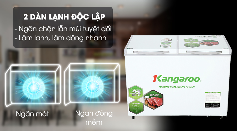 Tủ đông mềm Kangaroo 212lít KG 328DM2