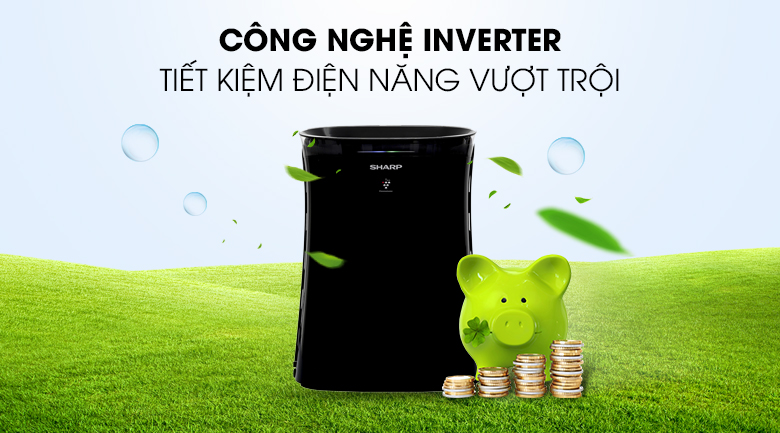 Máy lọc không khí có bắt muỗi Sharp FP-GM50E-B