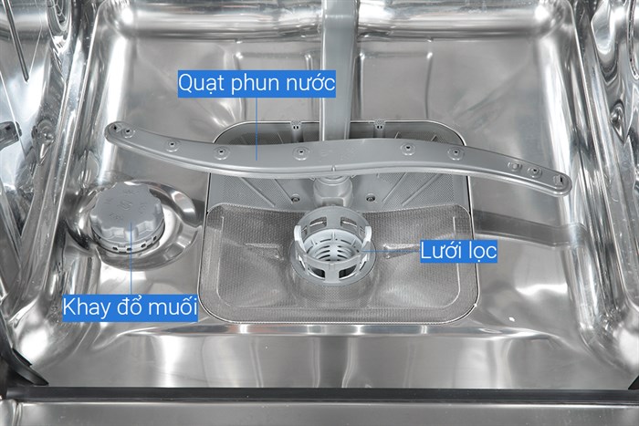 Máy rửa chén độc lập Whirlpool WFE2B19