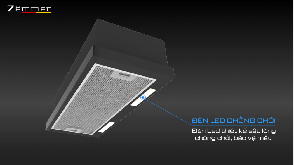 MÁY HÚT MÙI ÂM TỦ ZEMMER HZM 700AB ECO
