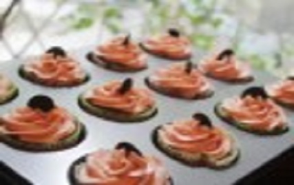 Banh Chocola cupcake