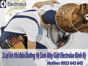 3 LỢI ÍCH KHI VỆ SINH BẢO DƯỠNG MÁY GIẶT ĐỊNH KỲ