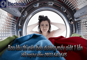 BAO LÂU NÊN BẢO DƯỠNG MÁY GIẶT 1 LẦN