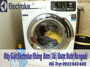 NGUYÊN NHÂN MÁY GIẶT ELECTROLUX KHÔNG XẢ ĐƯỢC NƯỚC