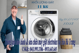 SỬA MÁY GIẶT ELECTROLUX TẠI HAI BÀ TRƯNG