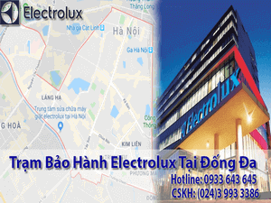 TRUNG TÂM BẢO HÀNH ELECTROLUX TẠI ĐỐNG ĐA