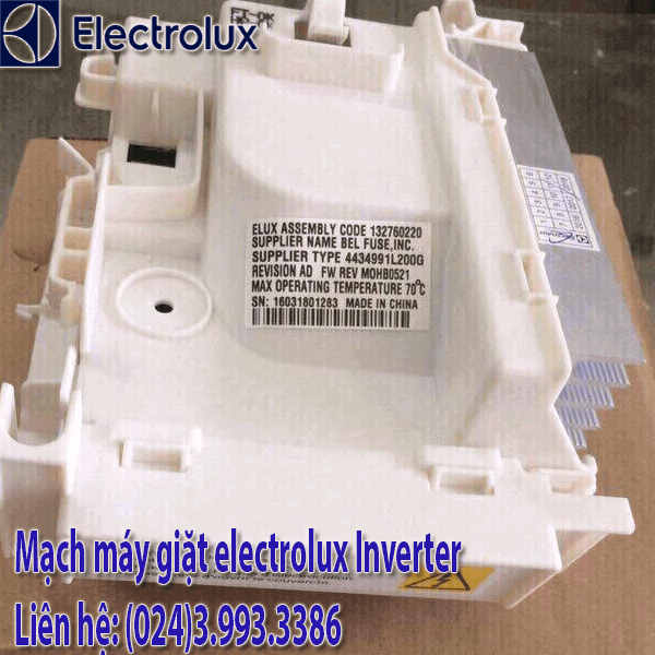 Mạch máy giặt electrolux inverter