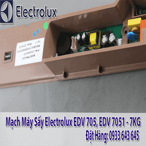 MẠCH MÁY SẤY ELECTROLUX EDV 705, EDV7051, EDS7552
