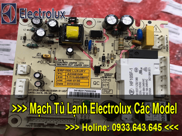 MẠCH TỦ LẠNH ELECTROLUX CHÍNH HÃNG CÁC LOẠI