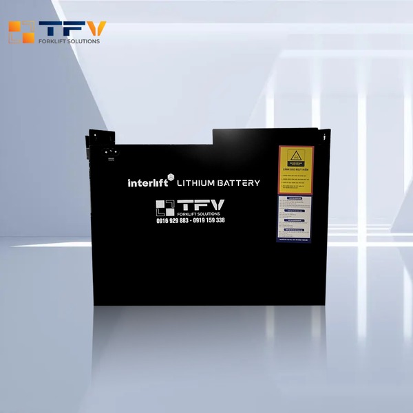 Pin lithium cho xe nâng trong nhà máy thực phẩm, dược phẩm, điện tử