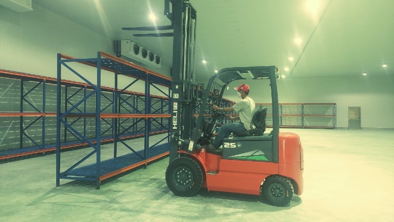 Vì sao xe nâng điện phù hợp kho thực phẩm hiện đại?