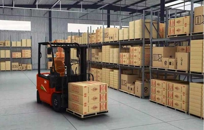 Xe nâng cho nhà máy chế biến