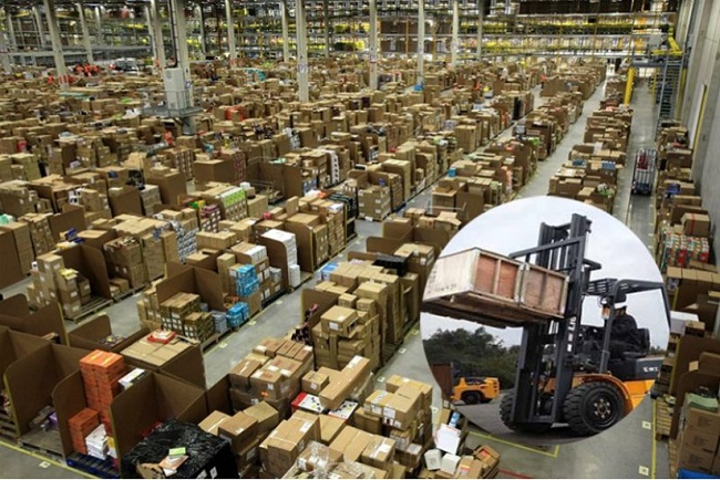 Xe nâng cho xưởng lắp ráp linh kiện điện tử