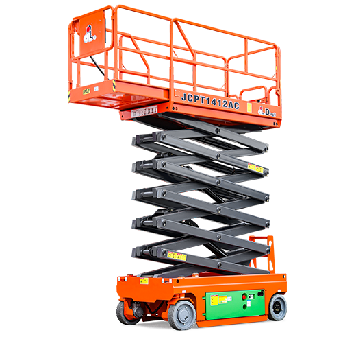 Xe nâng người Scissor lifts, hiệu Dingli model JCPT1412AC