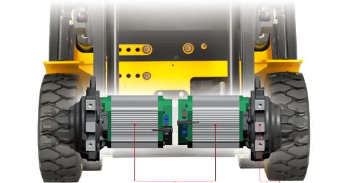 Xe nâng điện Komatsu - Model FB10-20A-12 trọng tải 1 đến 2 tấn