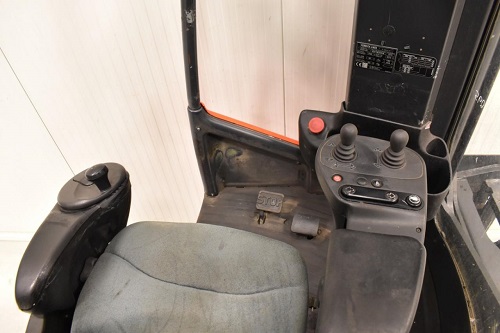 Ghế ngồi xe nâng điện cũ Reach truck ngồi lái 1.7 tấn R 17 XHD Linde