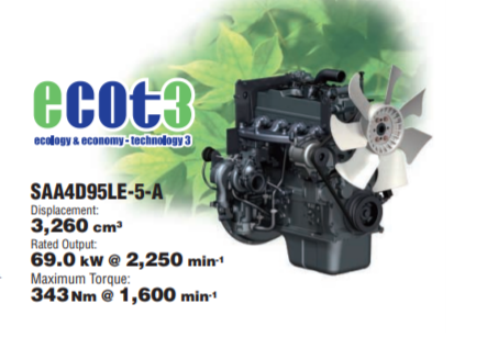 Xe nâng dầu Komatsu - Model FD60～80-10, DX50 trọng tải 6 -7- 8 tấn