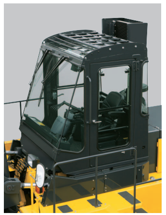Xe nâng dầu Komatsu - Model FD200/250-7  tải trọng 20 đến 25 tấn