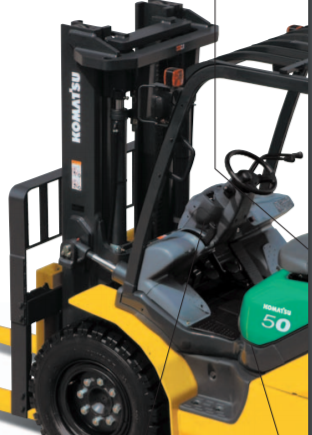 Xe nâng Komatsu - Model FD/FG35～50A-10, tải trọng 3.5 đến 5 tấn ,Tier 2